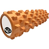 Массажный ролик EasyFit Grid Roller PRO 45cm Orange (EF-2029-OR)