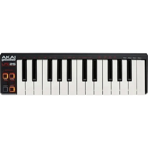 MIDI-клавіатура AKAI LPK25 (0694318025574)  - придбати в Дніпрі, Україні: ціна, характеристики | інтернет-магазин TOUCH