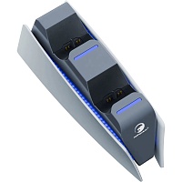 Зарядная станция Honcam Charging Station для DualSense Sony PS5 Gray