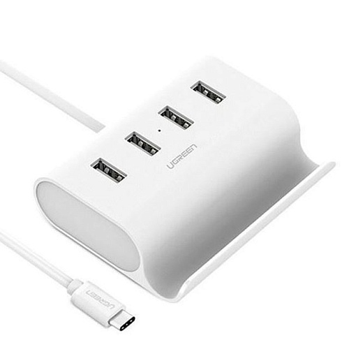 USB-хаб Ugreen USB-C to 4-Port USB 2.0 (CR123)