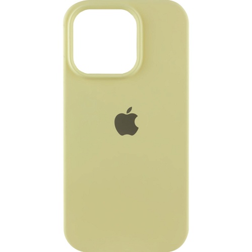 Чехол Silicone Case для Apple iPhone 16 Pro Mellow Yellow AA
