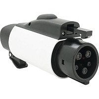 Адаптер-переходник для зарядки электромобиля Voltronic NACS-Type1 19kW 80A Black/Grey (AC-TZM2-NACS-Type1-80A)