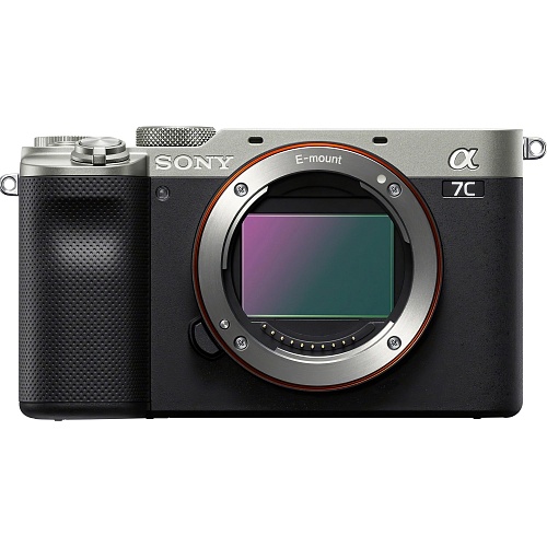 Беззеркальный фотоаппарат Sony Alpha A7C Body Silver (ILCE7CS)