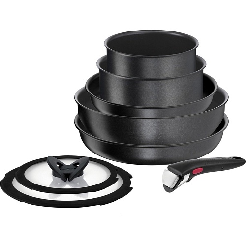 Набір каструль і сковорідок Tefal Ingenio Daily Chef L7629242 - придбати в Дніпрі, Україні: ціна, характеристики | інтернет-магазин TOUCH