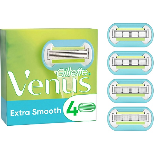 Сменное лезвие Gillette Venus Extra Smooth Embrace 4 шт (7702018955527)