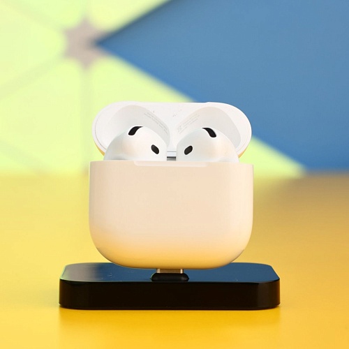 Навушники Apple AirPods 4 (MXP63) Б/У - придбати в Дніпрі, Україні: ціна, характеристики | інтернет-магазин TOUCH