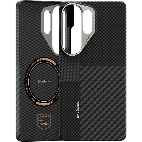 Чехол Benks Magnetic ArmorAir Kevlar Montage для Samsung Galaxy S26 Ultra Black