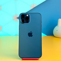 Cмартфон Apple iPhone 12 Pro Max 128GB Pacific Blue (MGDA3) Б/У
