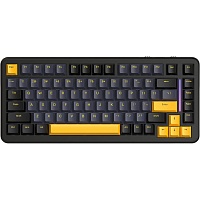 Клавиатура Attack Shark M86 RGB Linear Blueberry Switches Black (AS-6972792470474-SB-UA)