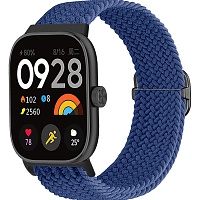 Ремешок ArmorStandart Braided Solo Loop для Xiaomi Mi Band 8 Pro/9 Pro / Redmi Watch 4/5 Blue (ARM73982)