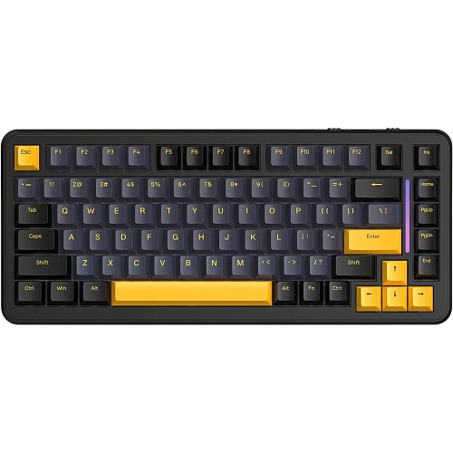 Клавиатура Attack Shark M86 RGB Linear Blueberry Switches Black (AS-6972792470474-SB-UA)