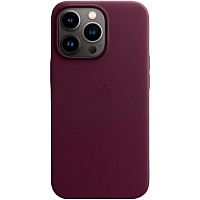 Чохол Leather Case с MagSafe для Apple iPhone 13 Pro Dark Cherry (MM1A3) - придбати в Дніпрі, Україні: ціна, характеристики | інтернет-магазин TOUCH