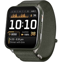Смарт-годинник Garmin Venu X1 Moss with Titanium Caseback and Moss ComfortFit Nylon Band (010-02980-01)  - придбати в Дніпрі, Україні: ціна, характеристики | інтернет-магазин TOUCH