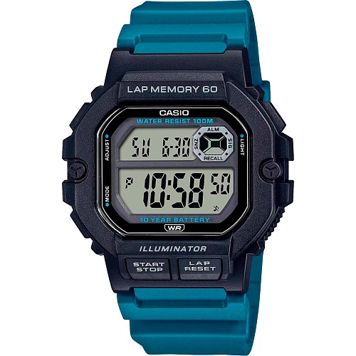 Наручний годинник Casio WS-1400H-3AVE - придбати в Дніпрі, Україні: ціна, характеристики | інтернет-магазин TOUCH