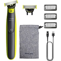 Тример для бороди та вусів Philips OneBlade 360 QP2724/31 Вітрина - придбати в Дніпрі, Україні: ціна, характеристики | інтернет-магазин TOUCH