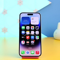 Смартфон Apple iPhone 14 Pro Max 128GB Silver (MQ9Q3) Б/У