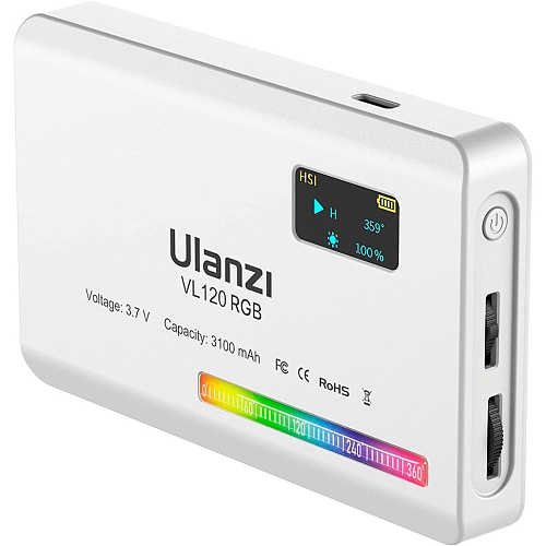 Накамерный свет Ulanzi Vijim VL120 RGB White