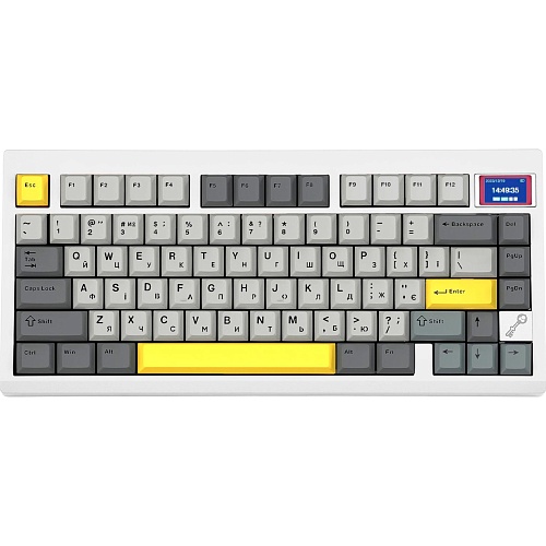 Клавиатура Epomaker TH80 Pro V2 Wisteria Tactile Switch White (TH80-PROV2-W-WT)