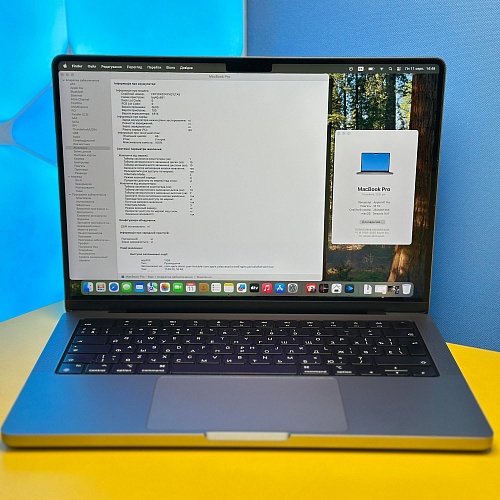 Ноутбук Apple MacBook Pro 14'' M1 Pro 16GB/512GB Space Gray 2021 MKGP3 (F2K5) Б/У