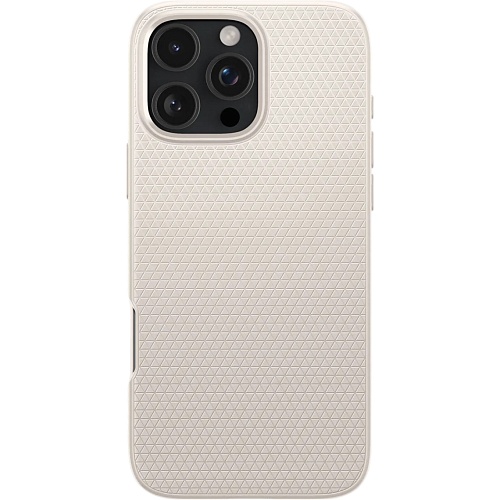 Чехол Spigen Liquid Air Case для Apple iPhone 16 Pro Max Natural Titanium (ACS07991)