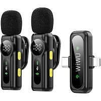Мікрофонна радіосистема WiWU Wi-WM007 USB-C/Lightning - придбати в Дніпрі, Україні: ціна, характеристики | інтернет-магазин TOUCH