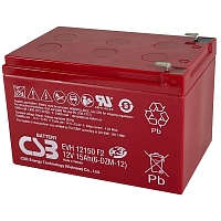 Акумулятор CSB AGM 12V (12V/15Ah/180Wh) (EVH12150) - придбати в Дніпрі, Україні: ціна, характеристики | інтернет-магазин TOUCH