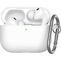 Чехол AhaStyle Colorful Silicone Case для Apple AirPods Pro 3 White (CP-WG184-WE)