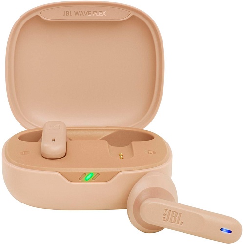Навушники JBL Wave Flex Beige (JBLWFLEXBEG) - придбати в Дніпрі, Україні: ціна, характеристики | інтернет-магазин TOUCH
