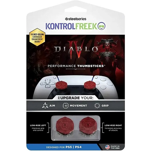 Накладки на стіки KontrolFreek Diablo IV 2-pack для PS4/PS5 - придбати в Дніпрі, Україні: ціна, характеристики | інтернет-магазин TOUCH