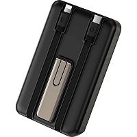 Внешний аккумулятор WiWU Elite Wi-P056 10000mAh 22.5W Black (6977703652383)