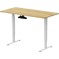 Компьютерный игровой стол Officepro ODE1470LWW Light Wood/White