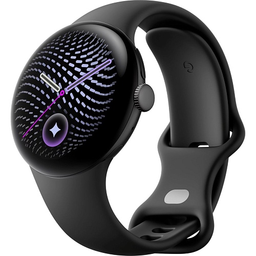 Смарт-часы Google Pixel Watch 5 41mm Wi-Fi Matte Black Aluminum case/Obsidian Active Band (GA10900)