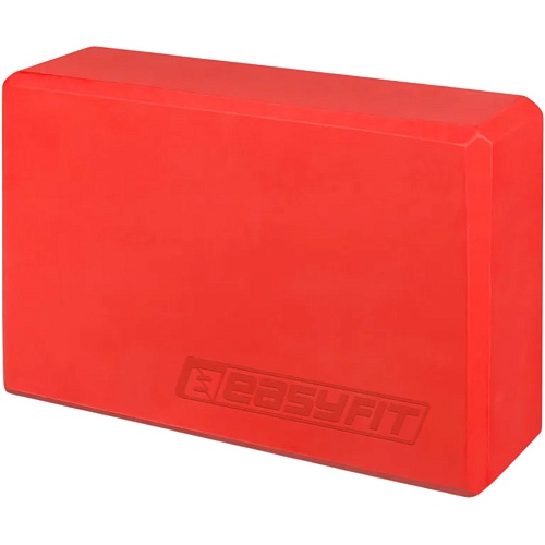 Блоки для йоги EasyFit EVA Red (EF-1818-R)