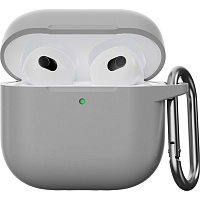 Чехол ArmorStandart Hang Case для Apple AirPods 4 Light Grey (ARM81284)
