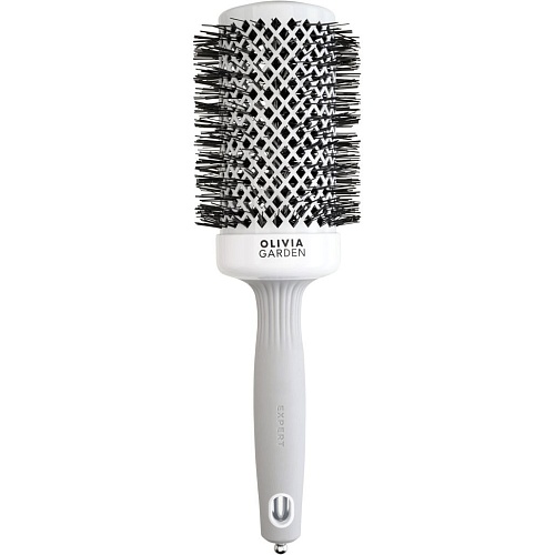 Термобраш Olivia Garden Expert Blowout Shine 55mm White&Grey (OGID2006) - придбати в Дніпрі, Україні: ціна, характеристики | інтернет-магазин TOUCH