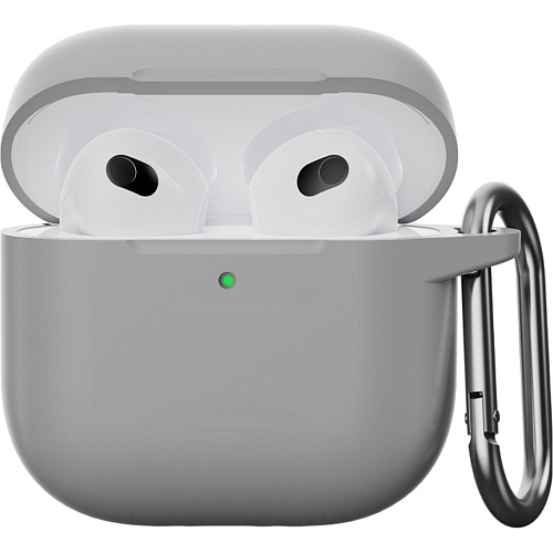 Чехол ArmorStandart Hang Case для Apple AirPods 4 Light Grey (ARM81284)