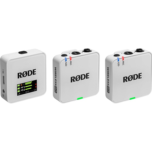 Мікрофонна радіосистема Rode Wireless GO Gen 3 White (WIGOGEN3W) - придбати в Дніпрі, Україні: ціна, характеристики | інтернет-магазин TOUCH