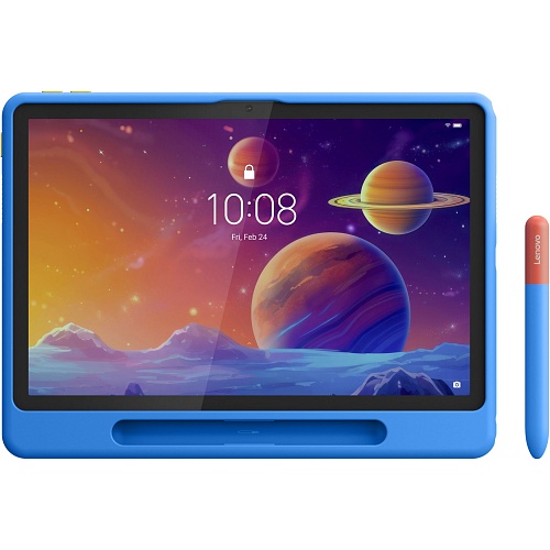 Планшет Lenovo Tab 4/128GB Wi-Fi + Kids Bumper&Pen Luna Grey (ZAEH0075UA)