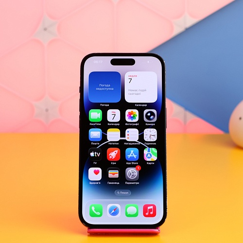 Смартфон Apple iPhone 14 Pro 128GB Space Black (MPXV3) Б/У