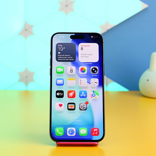 Смартфон Apple iPhone 15 Pro Max 256GB Blue Titanium (MU7A3) Б/У