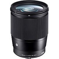 Об'єктив Sigma AF 16mm f/1.4 DC DN Contemporary Canon EF-M - придбати в Дніпрі, Україні: ціна, характеристики | інтернет-магазин TOUCH