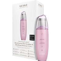 Микротоковый скрабер для лица GESKE MicroCurrent Skin Scrubber&Blackhead Remover 9в1 Pink (HB0148)