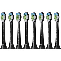 Насадка для зубной щетки Philips Sonicare W2 Optimal White HX6068/13 Black 8шт