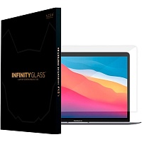 Защитное стекло iLera Glass Screen Protector для Macbook Air 13 (2019-2020)/Pro 13 (2020-2022) (iLMCGL04)