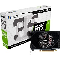 Відеокарта Palit GeForce RTX 3050 StormX 6GB (NE63050018JE-1072F) UA  - придбати в Дніпрі, Україні: ціна, характеристики | інтернет-магазин TOUCH