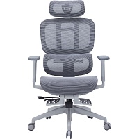 Офисное кресло OfficePro Skyline Footrest OC750-G-DG-DG Gray/Dark Gray
