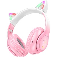 Наушники Hoco W42 Cat Ear Cherry Blossom (795847)
