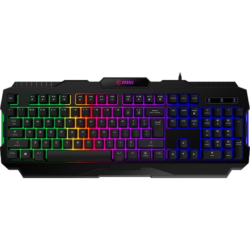 Клавиатура MSI Forge GK100 UA Black (S11-04UA221-HH9)
