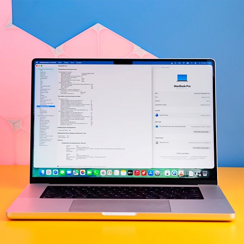 Ноутбук Apple MacBook Pro 16'' M1 Pro 16GB/1TB Silver 2021 (MK1F3) Б/У