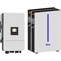Система хранения энергии Deye SUN-10K-SG05LP3-EU-SM2 10kW + 2 АКБ RW-M6.1-B 12.2kWh (51.2V/120Ah/6144Wh)